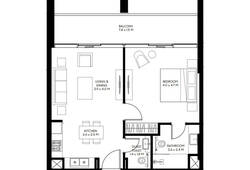 1 bedroom apartment